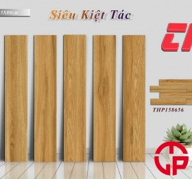 Gạch giả gỗ 15x80 THP 158656