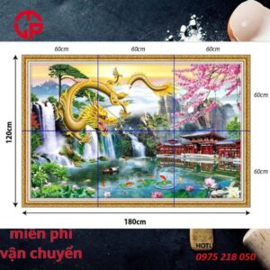 250k-tranh-kinh-nghe-thuat-thac-nuoc-phong-thuy-3d-dep