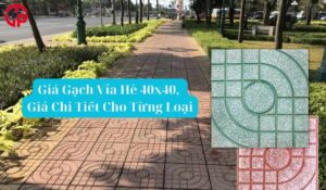 Giá Gạch Vỉa Hè 40x40