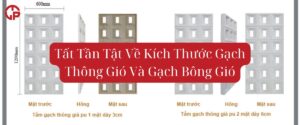 Tất Tần Tật Về Kích Thước Gạch Thông Gió Và Gạch Bông Gió