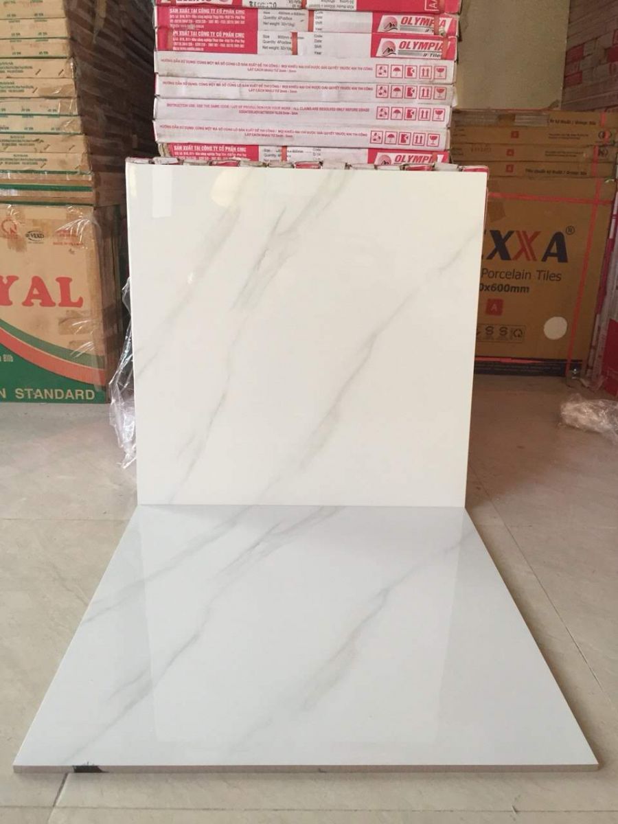 Gạch Marble Trắng Vân Mây: Xu Hướng Trang Trí Nhà Cửa