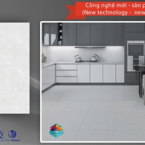 Phối cảnh gạch ốp lát phòng bếp