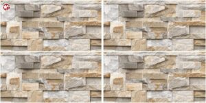 Gạch 3D Ốp Tường Ngoài Trời