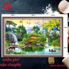 Mẫu tranh đá ốp tường đẹp 60x60 1 Viên 1 250k-mau-tranh-da-op-tuong-dep-60x60-1-vien
