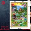 Tranh gạch 60x60 1 Viên 1 250k-tranh-gach-60x60-1-vien