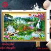 Tranh gạch ốp tường phòng khách 60x60 1 Viên 2 250k-tranh-gach-op-tuong-phong-khach-60x60-1-vien